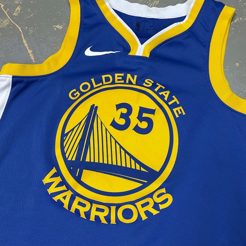 Nike Kevin Durant Golden State Warriors Swingman Jersey 864475-496 34 Medium - Picture 3 of 11